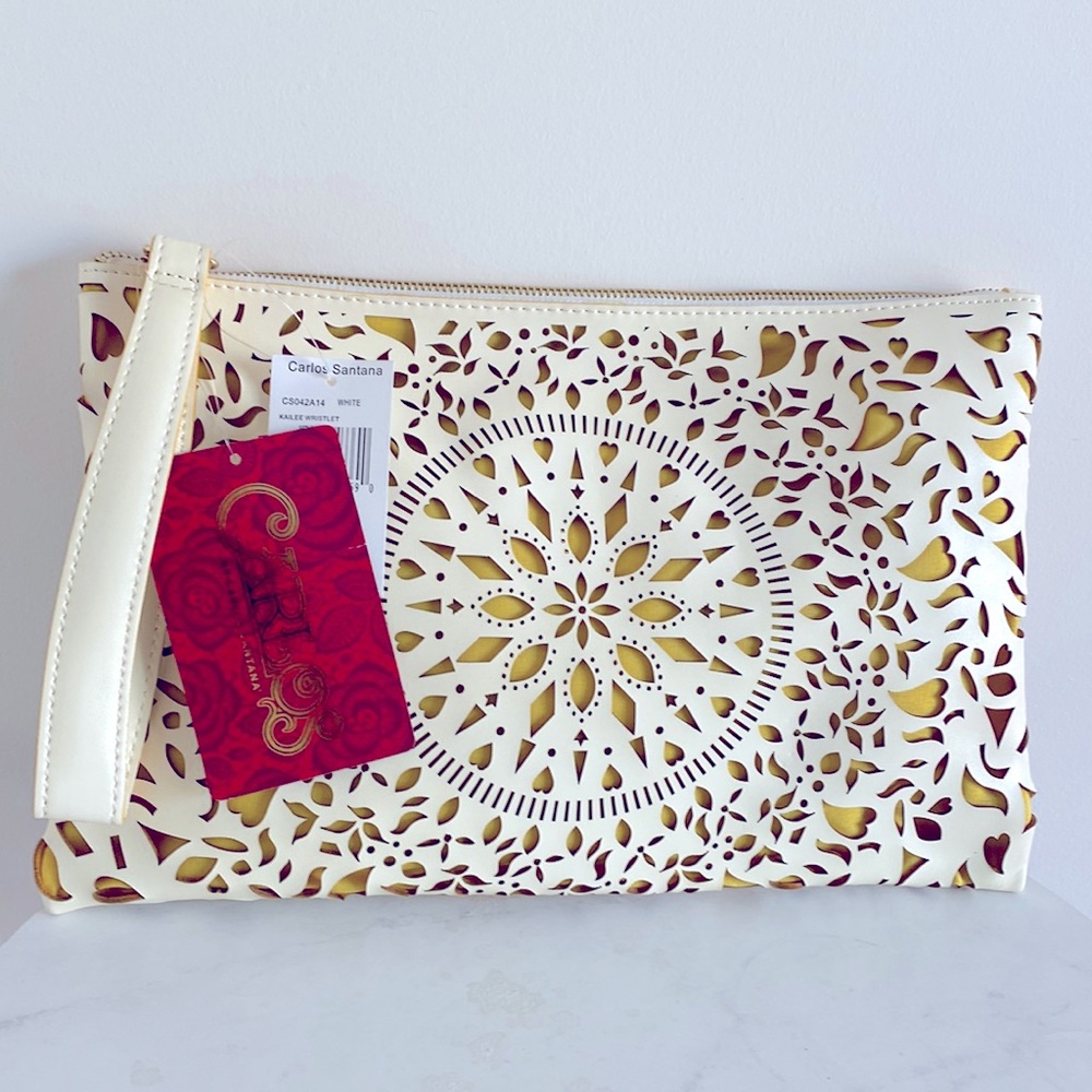 Brand New With Tags Carlos Santana Clutch